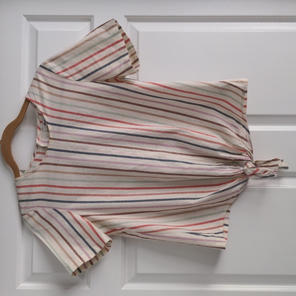 Madewell cotton blend top